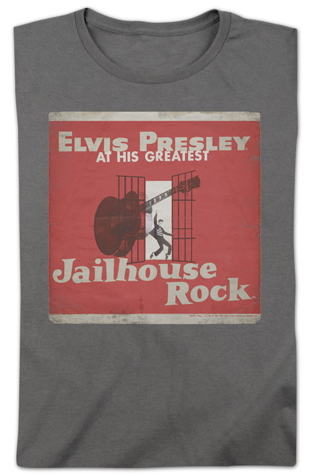 Womens Jailhouse Rock Elvis Presley T-Shirt product image 2