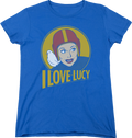 Womens Lucy and Superman I Love Shirt product image 1