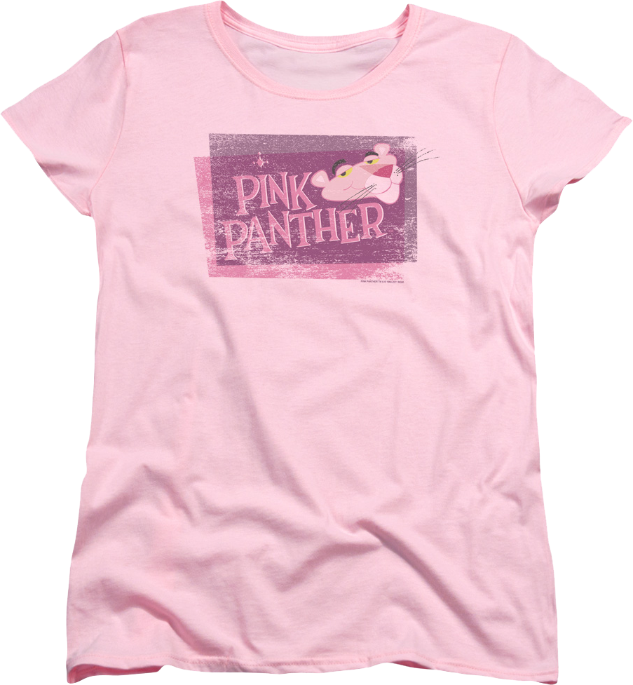 Womens Pink Panther Shirt product image 1