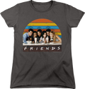 Womens Retro Friends Shirt product image 1