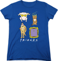 Womens Symbols Friends Shirt product image 1