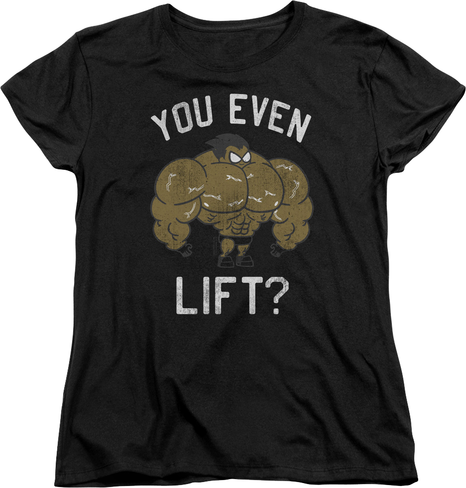 Womens You Even Lift Teen Titans Go Shirt product image 1