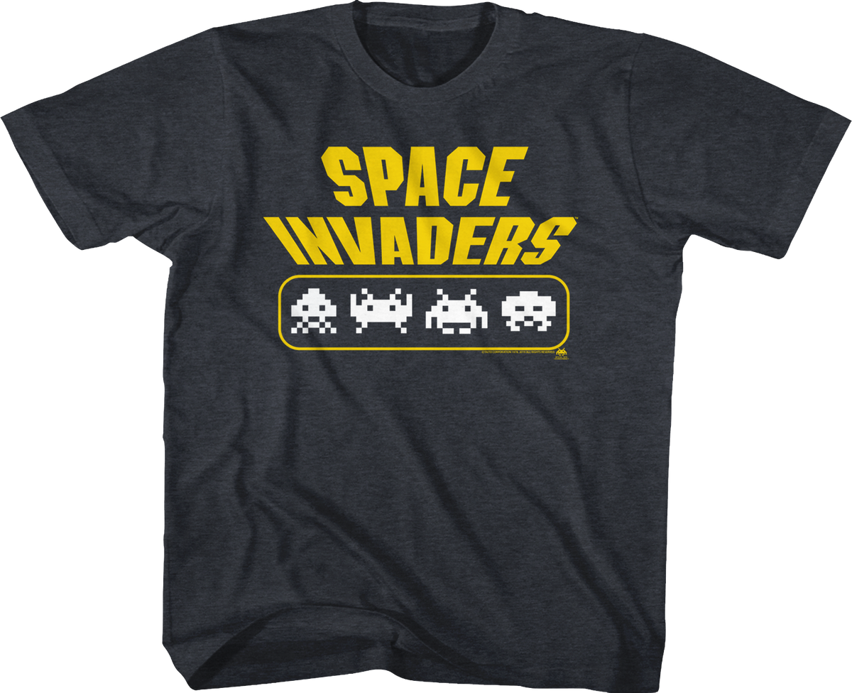 Youth Aliens Space Invaders Shirt product image 1