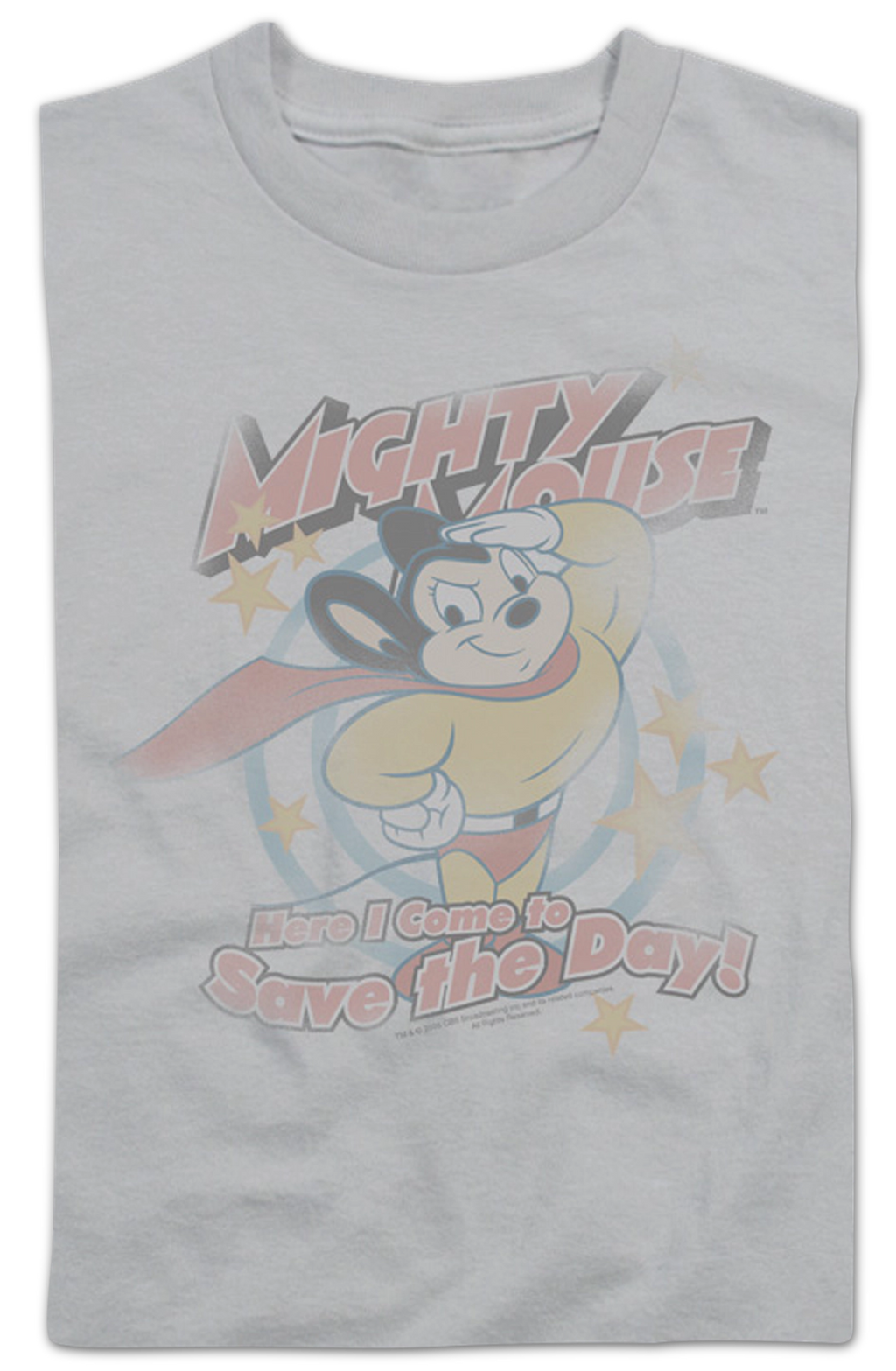 Youth Here I Come to Save the Day Mighty Mouse Shirt product image 2