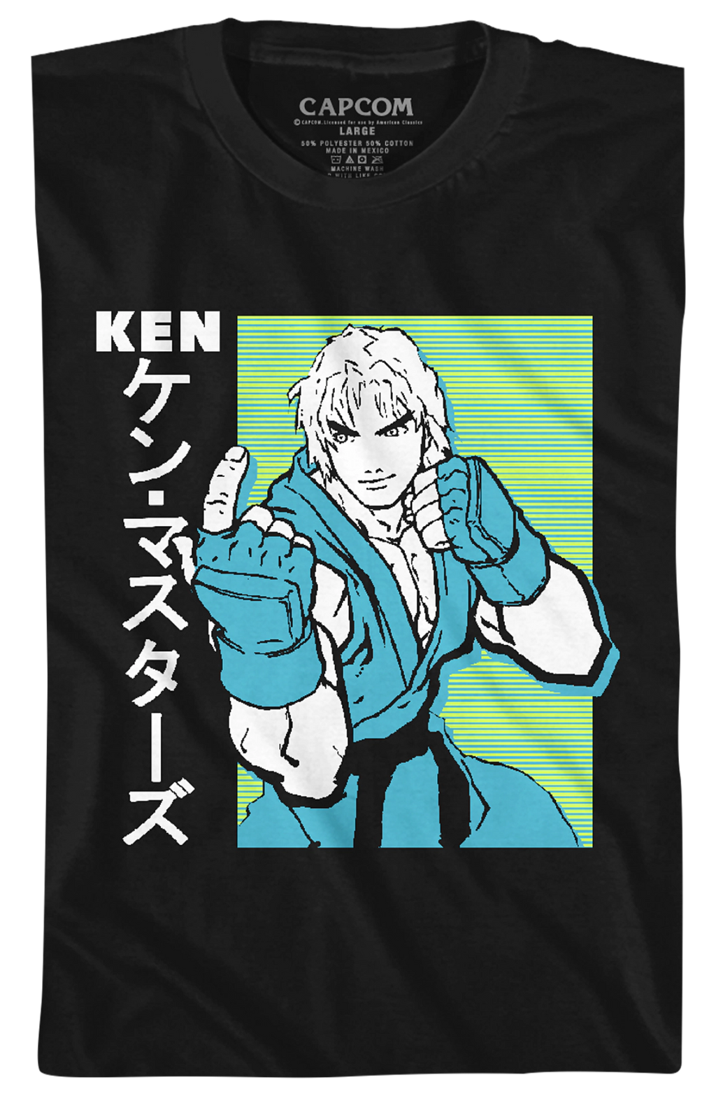 Youth Ken Japanese Street Fighter Shirt product image 2