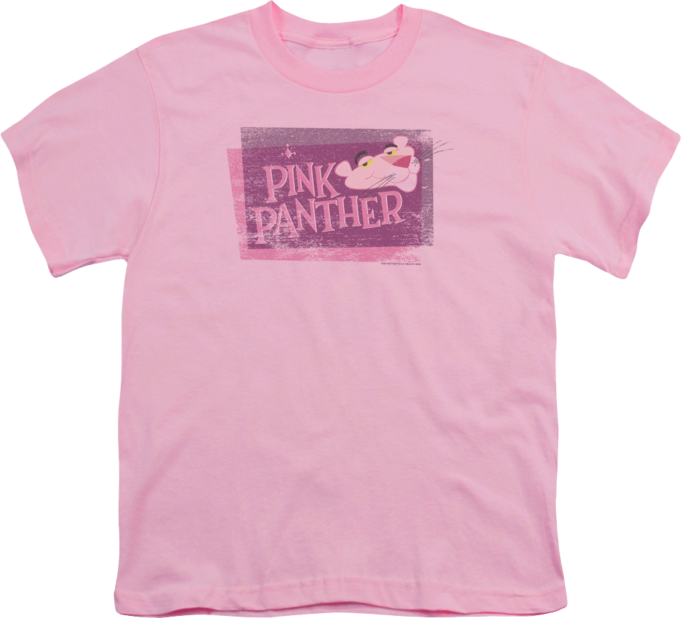Youth Pink Panther Shirt product image 1