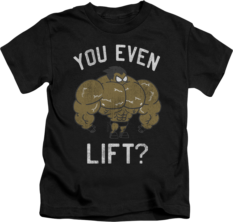 Youth You Even Lift Teen Titans Go Shirt
